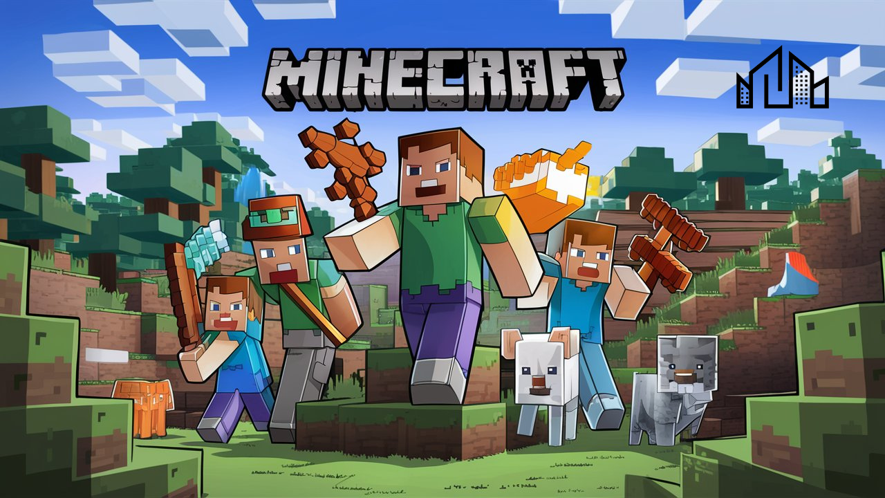 minecraft (2009) game icons banners