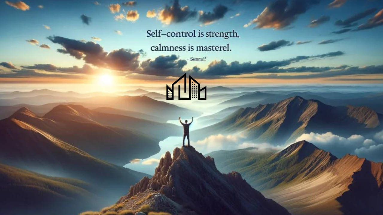 self-control is strength. calmness is mastery. you – tymoff